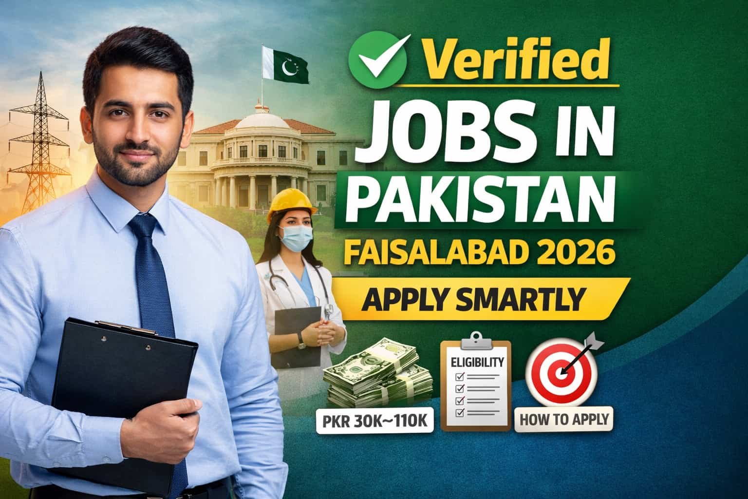 Verified jobs in Pakistan Faisalabad 2026 showing government and semi-government career opportunities with eligibility, salary range, and application guidance.